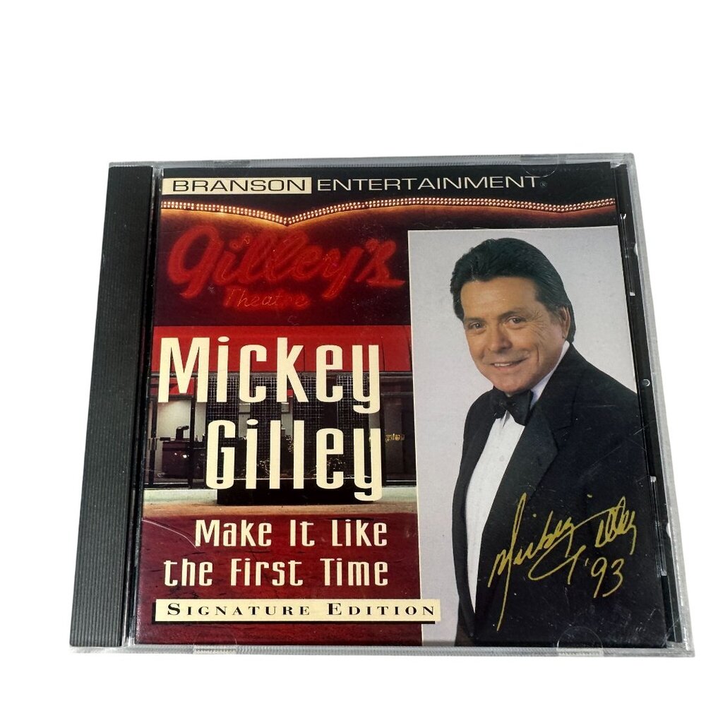 Mickey Gilley Make It Like The First Time CD 1993 Signature Edition Branson